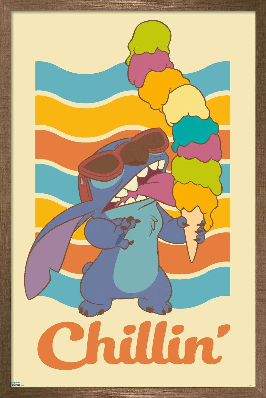 Stitch Merch Poster Art Wall Poster Sticky Poster Gift For Fan
