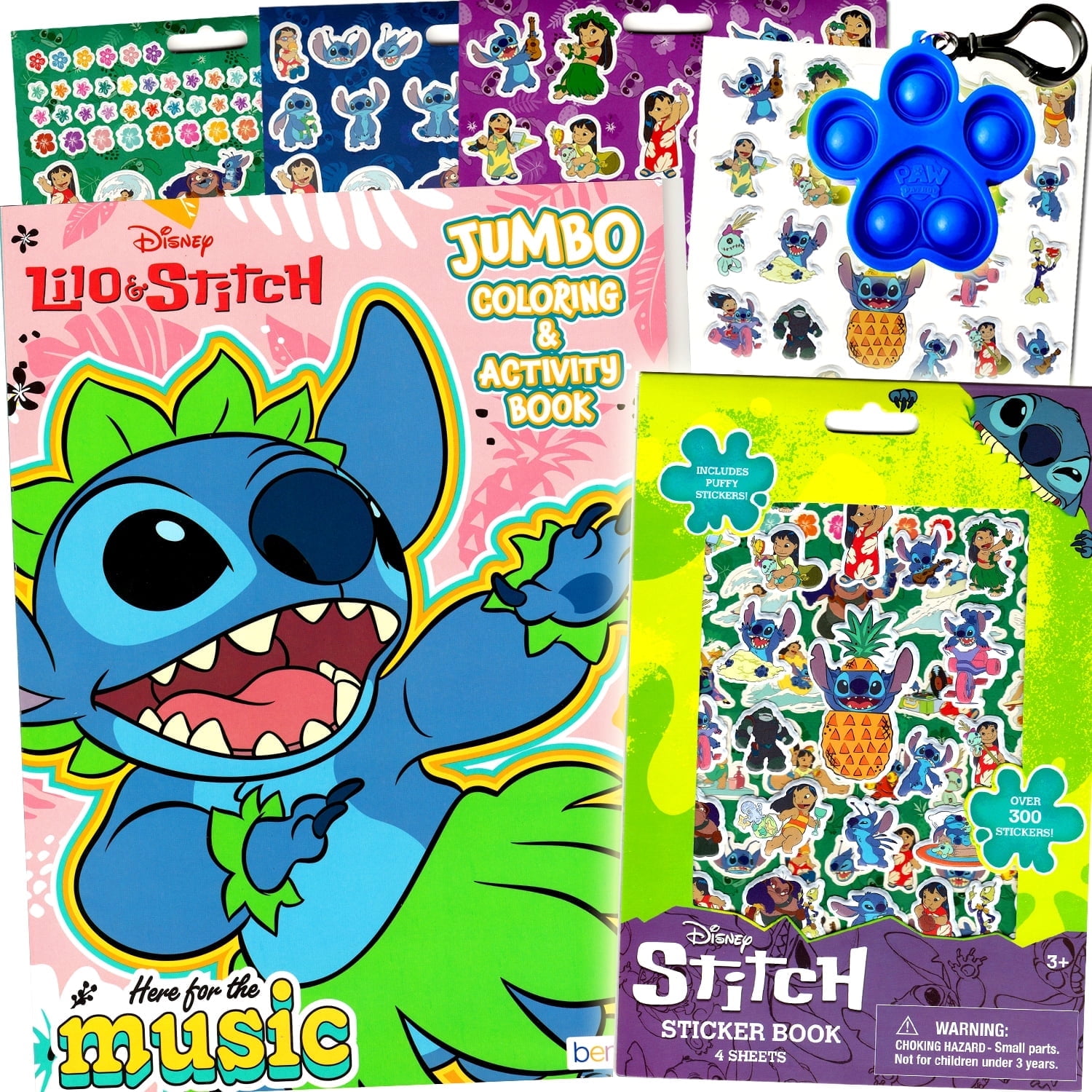 Disney Lilo and Stitch Coloring Activity Book and Sticker Set for Kids ...