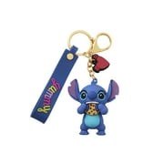 Disney Girl's Lilo and Stitch Cookie Keychain Charm - Compact & Adorable