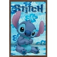 thumbnail image 1 of Disney Lilo and Stitch - Cute Wall Poster, 22.375" x 34" Framed, 1 of 5