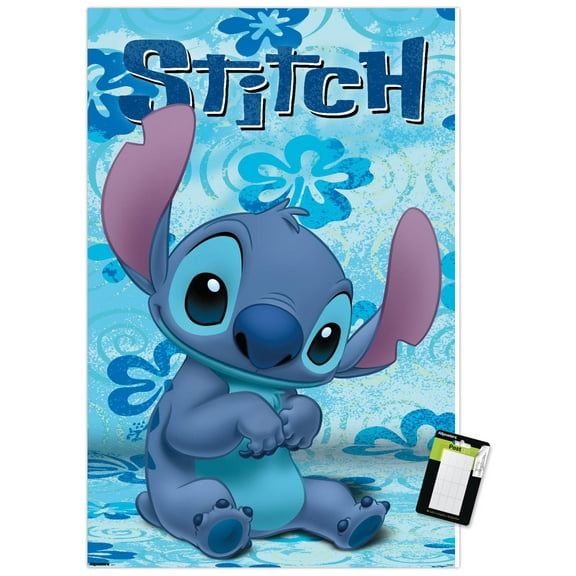 Disney Lilo and Stitch - Cute Wall Poster, 22.375" x 34"