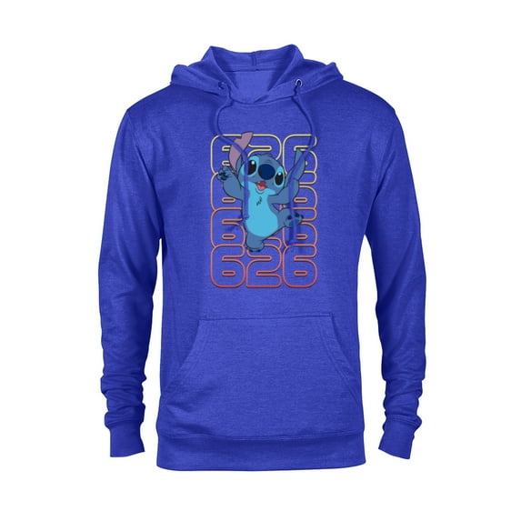 Disney Lilo and Stitch Experiment 626 - Pullover Hoodie for Adults - Customized-Royal