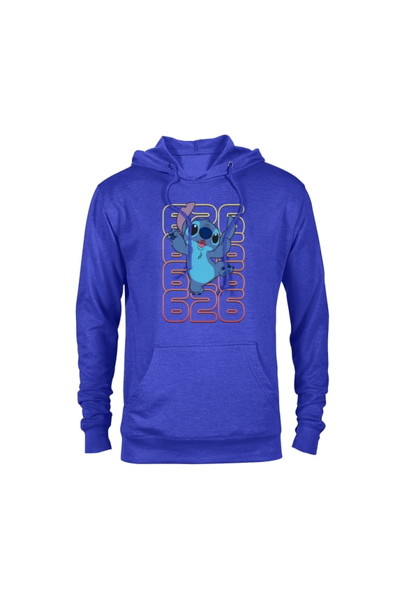 Lilo and Stitch Experiment 626 - Pullover Hoodie for Adults - Customized-Royal
