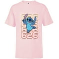 thumbnail image 1 of Disney Lilo and Stitch Experiment 626 - Short Sleeve T-Shirt for Kids - Customized-Soft Pink, 1 of 5