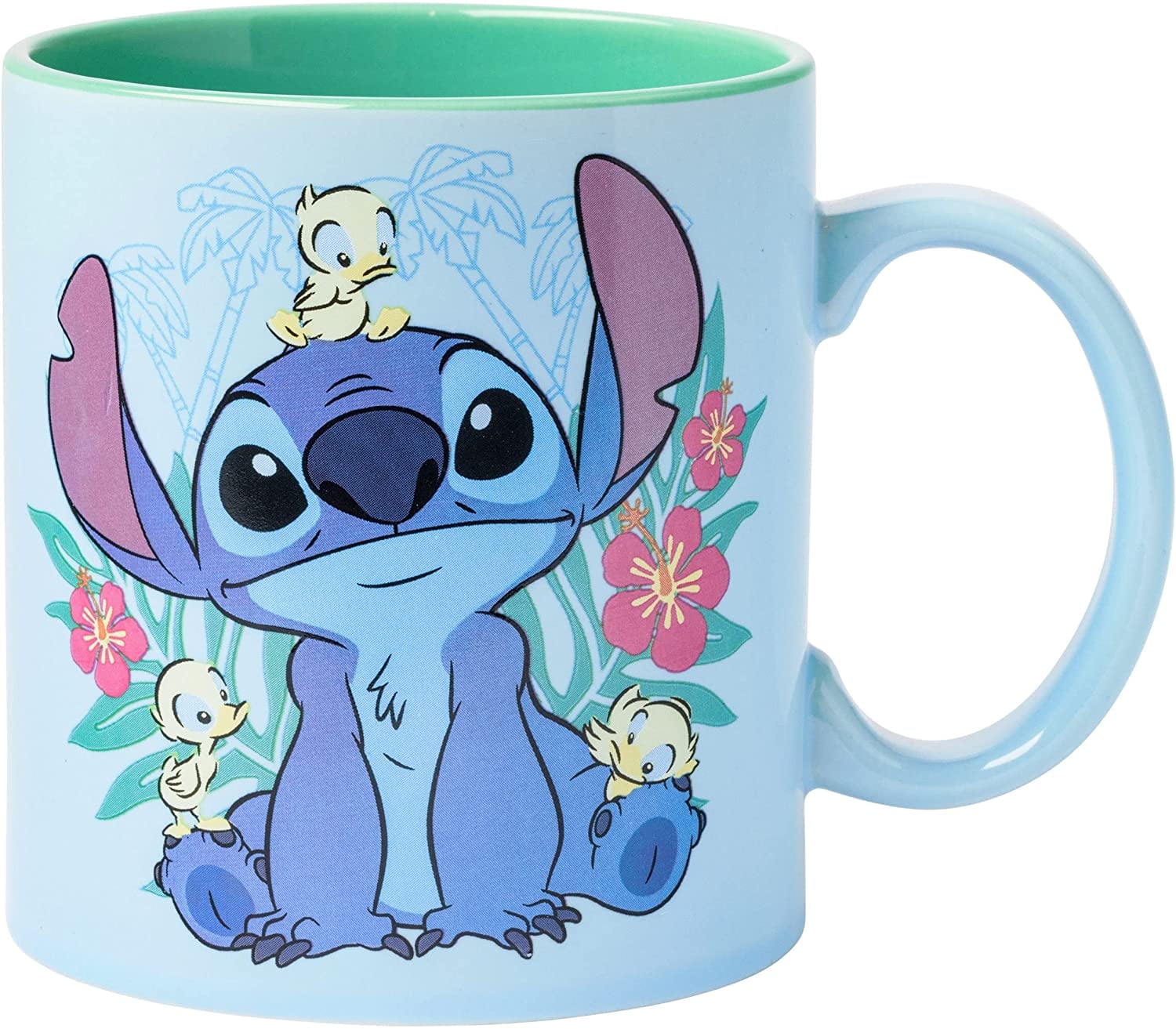 Disney Lilo and Stitch 3D Mug 12 oz, Size: One size, Blue