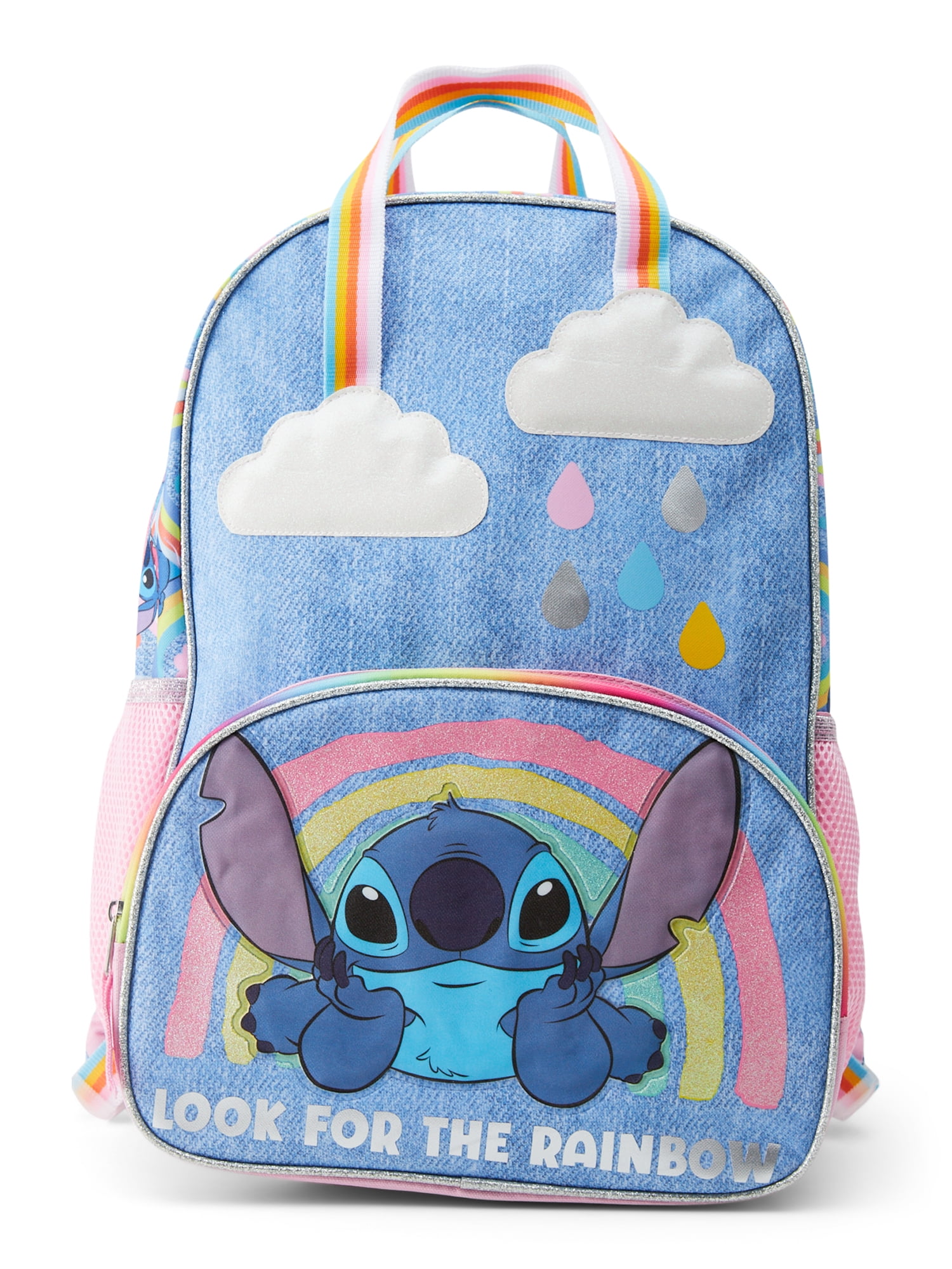 Disney Lilo and Stitch Girl s 17 Backpack Blue