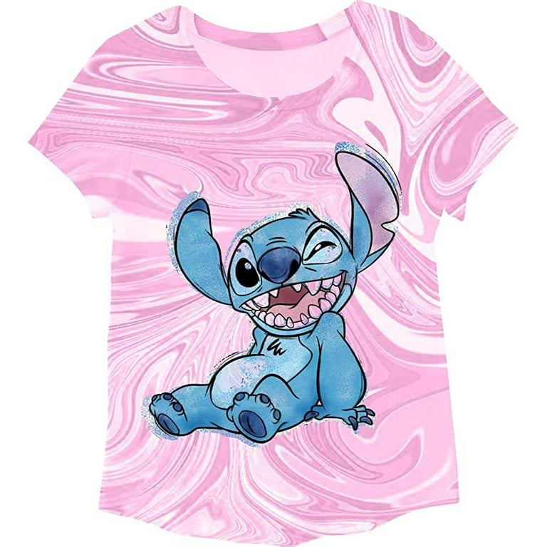 Disney's Lilo & Stitch Girls 7-16 & Plus Size Fun Stitch Graphic Tee