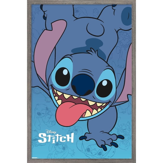Disney Lilo and Stitch - Handstand Wall Poster, 22.375" x 34" Framed