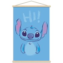 Disney Lilo and Stitch - Ohana Pride Wall Poster with Magnetic Frame,  22.375 x 34 