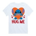thumbnail image 1 of Disney - Lilo and Stitch - Hug Me - Boy's Toddler And Youth Short Sleeve Graphic T-Shirt, 1 of 4