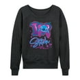 thumbnail image 1 of Disney - Lilo and Stitch - I Love Stitch - Women's French Terry Pullover Sweatshirt, 1 of 4