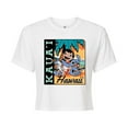 thumbnail image 1 of Disney - Lilo & Stitch - Lilo Stitch Kauai - Juniors Cropped Graphic T-Shirt, 1 of 4