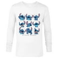 thumbnail image 1 of Disney Lilo and Stitch Moods - Long Sleeve T-Shirt for Men -Customized-White, 1 of 5