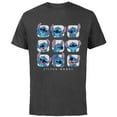 thumbnail image 1 of Disney Lilo and Stitch Moods - Short Sleeve Cotton T-Shirt for Adults -Customized-Charcoal, 1 of 5