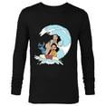 thumbnail image 1 of Disney Lilo and Stitch Nani Family Surf Sesh - Long Sleeve T-Shirt for Men - Customized-Black, 1 of 5