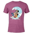 thumbnail image 1 of Disney Lilo and Stitch Nani Family Surf Sesh - Short Sleeve Blended T-Shirt for Adults - Customized-Purple, 1 of 5