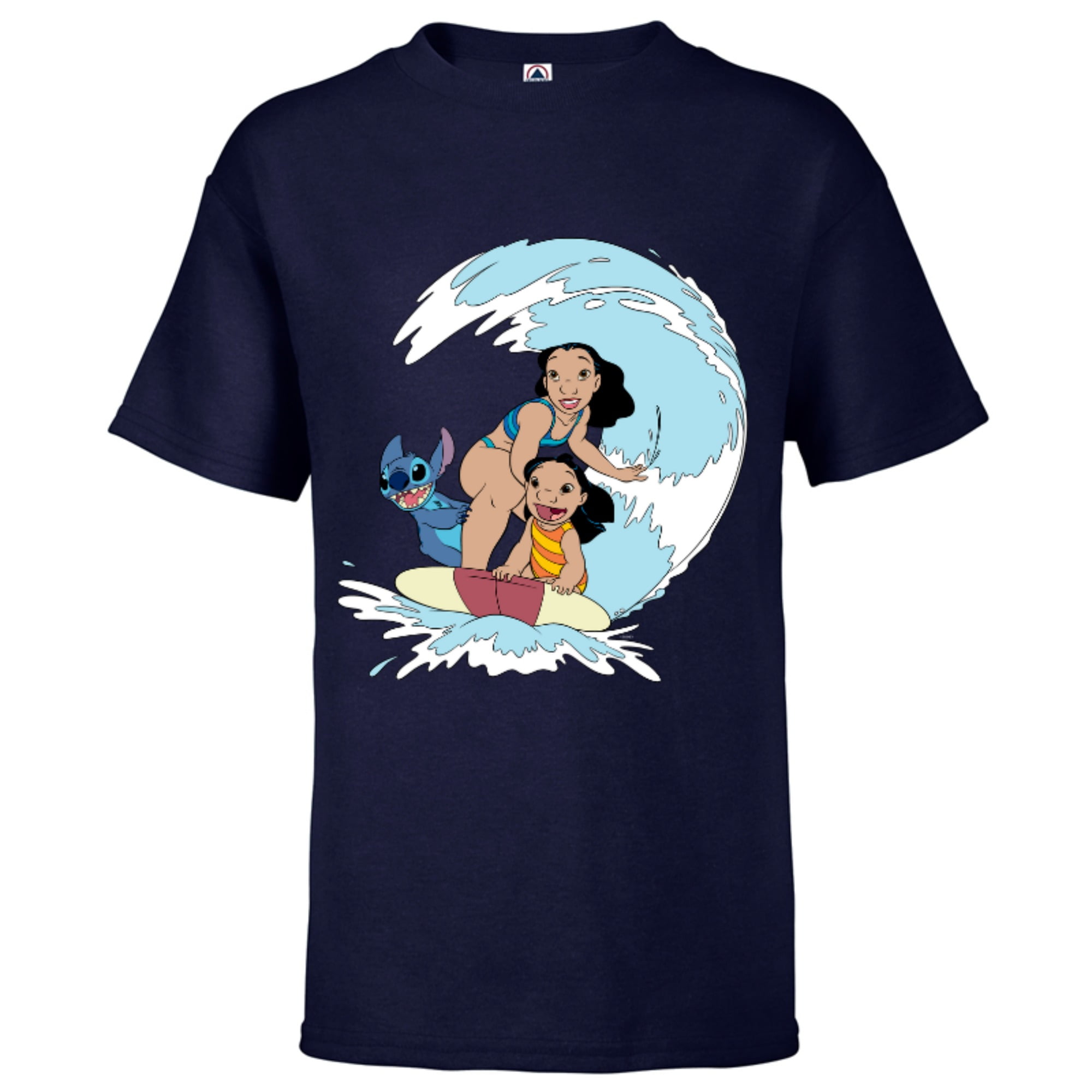 Disney Lilo and Stitch Nani Family Surf Sesh - Short Sleeve T-Shirt for ...