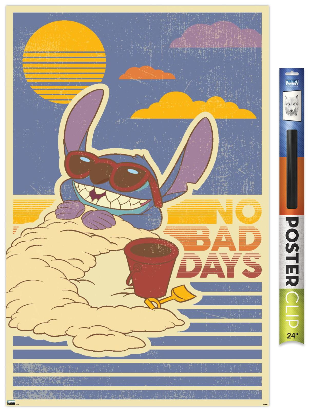 Disney Lilo and Stitch - No Bad Days Wall Poster, 14.725 x 22.375 