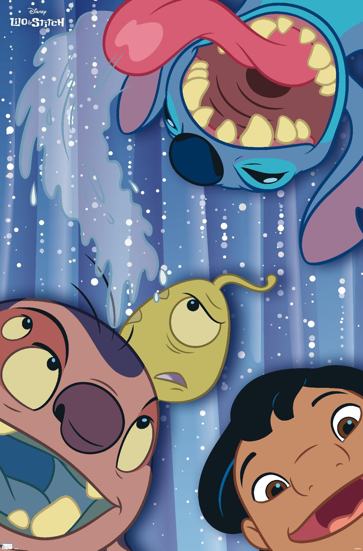 Disney Lilo and Stitch - Photobooth Faces Wall Poster, 22.375