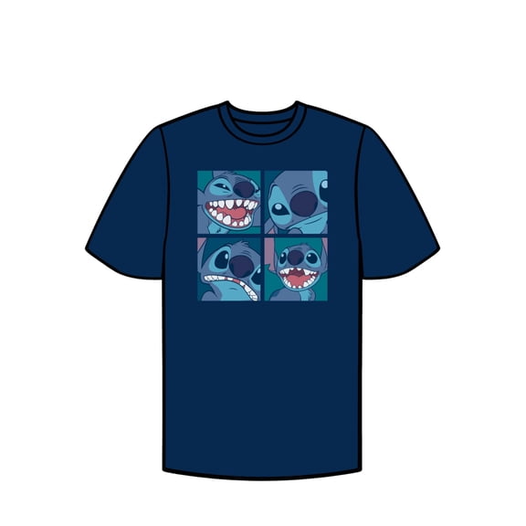 Disney Lilo and Stitch Short Sleeve Crew Neck T-Shirt for Little and Big Boys Sizes xs-xl