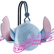 Disney Lilo and Stitch Bluetooth Portable Speaker, IPX4 Rated, Blue Water-Resistant, Up to 5 Hours Playtime