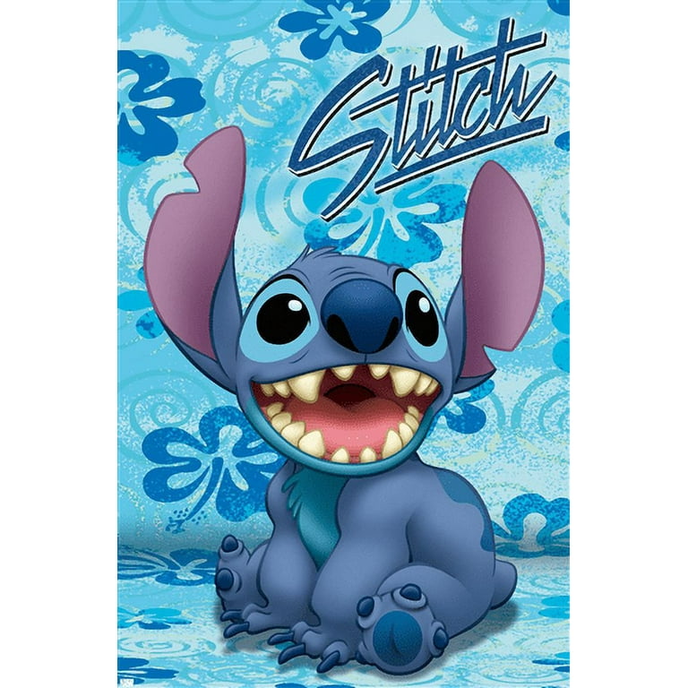 Disney Lilo and Stitch - Sitting Wall Poster, 14.725 x 22.375 