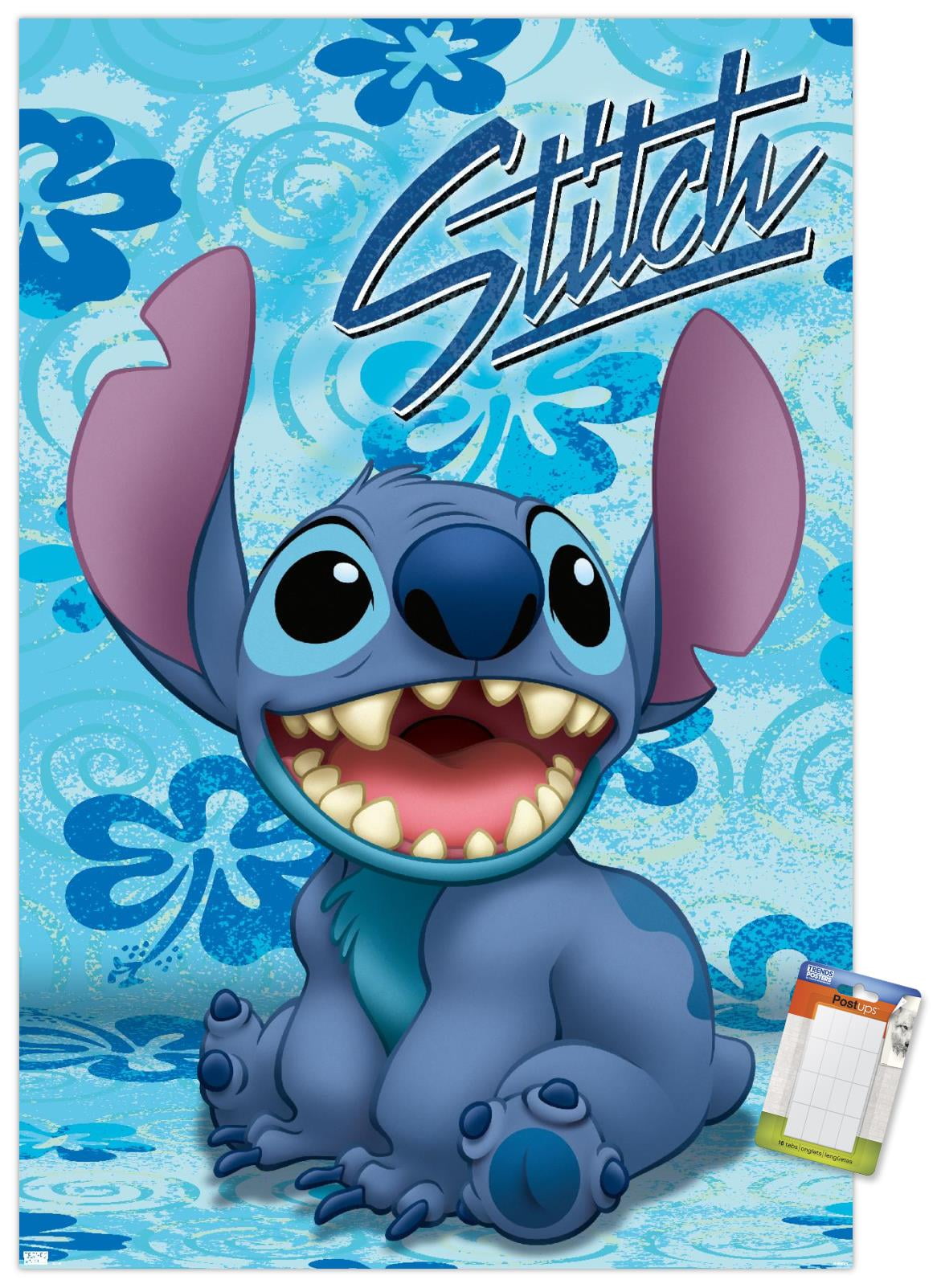 Disney Lilo and Stitch - Sitting Wall Poster, 14.725 x 22.375
