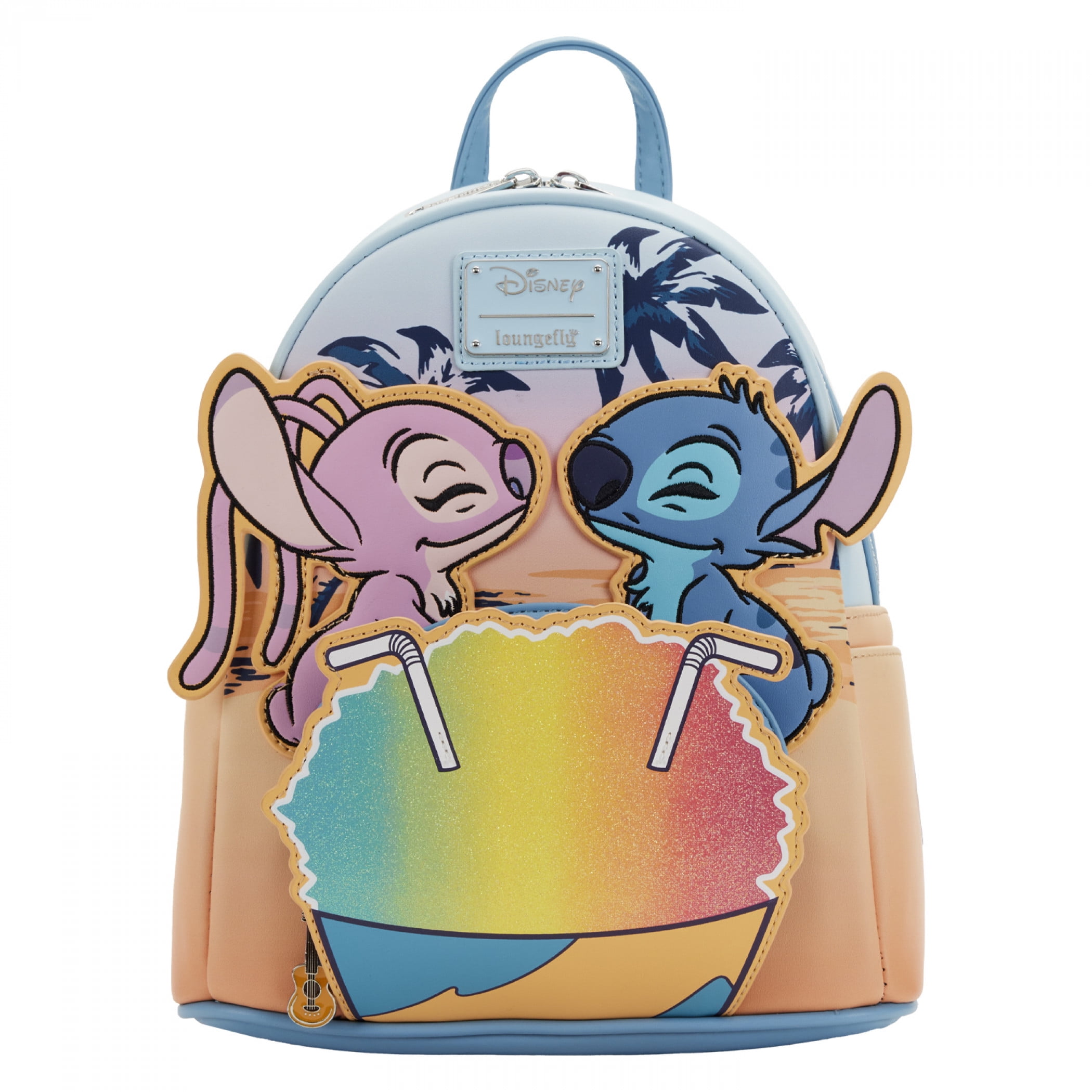 Disney Lilo and Stitch Snow Cone Date Night Loungefly Mini Backpack 