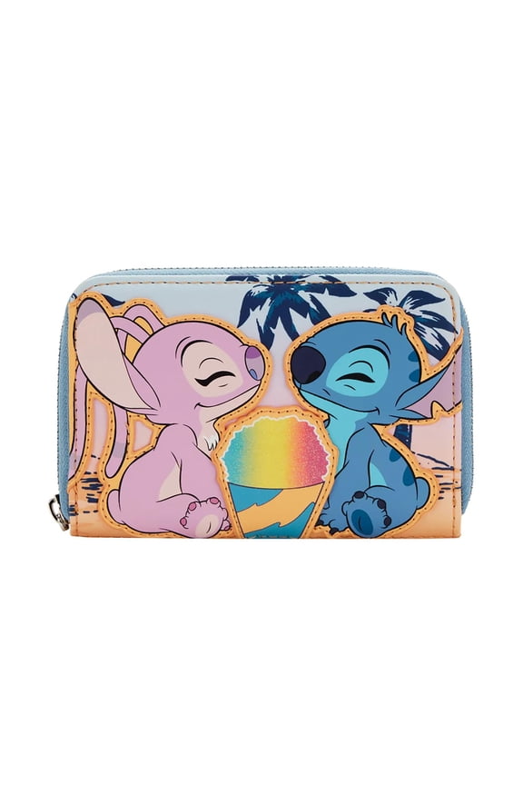 : Disney - Lilo and Stitch Snow Cone Date Night Zip Around Wallet