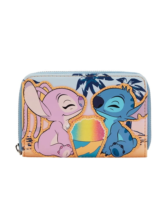 : Disney - Lilo and Stitch Snow Cone Date Night Zip Around Wallet