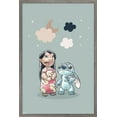 thumbnail image 1 of Disney Lilo and Stitch: Starry-Eyed - Clouds and Moon Wall Poster, 14.725" x 22.375" Framed, 1 of 5