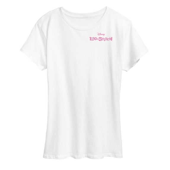 Disney - Lilo & Stitch - Stitch Heart - Women's Short Sleeve Graphic T-Shirt