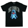 thumbnail image 1 of Disney Lilo and Stitch T-Shirt Men's Stitch How About No Adult Short Sleeve Tee, 1 of 4