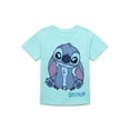 thumbnail image 1 of Disney Lilo and Stitch Toddler Graphic Crewneck Tee with Short Sleeves, Sizes 12M-5T, 1 of 7