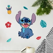 Disney Lilo and Stitch Wall Decals - 20" Stitch Wall Vinyl Stickers Bedroom Decorations - Peel and Stick Room Decor Official Licensed Disney Decor