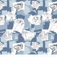 thumbnail image 1 of Disney Lion Guard Team Roar Blue 100% Cotton Quilt Fabric by the Yard, 1 of 1
