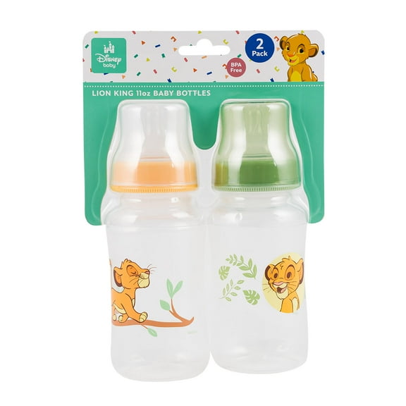 Disney Lion King 2pk 11oz Baby Bottles- Simba, BPA FREE