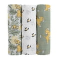 thumbnail image 1 of Disney Lion King 3 Piece Muslin Swaddle Baby Blankets, 1 of 8