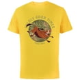 thumbnail image 1 of Disney Lion King Anniversary Timon Pumbaa Wildly Good Times - Short Sleeve Cotton T-Shirt for Adults - Customized-Yellow, 1 of 5