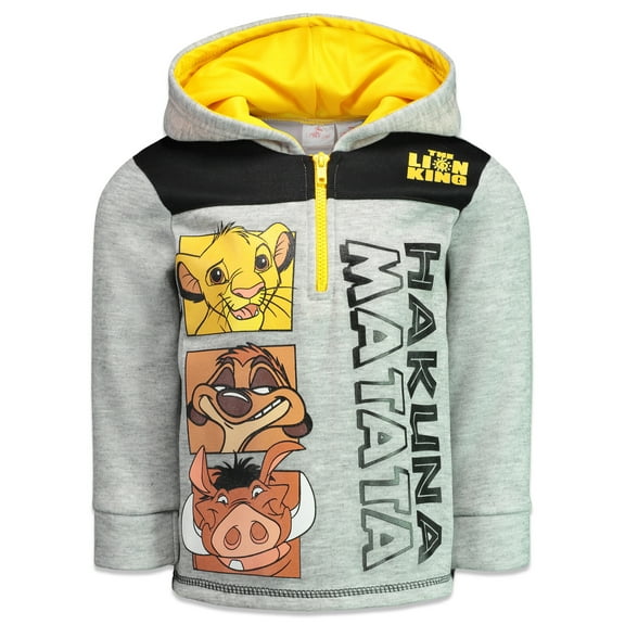 Disney Lion King Half Zip Hoodie Toddler to Big Kid