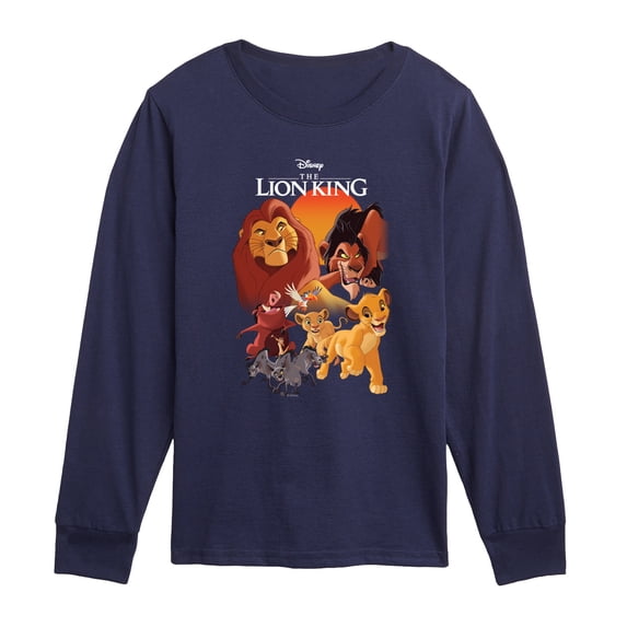 Disney - Lion King Poster - Youth Long Sleeve Graphic T-Shirt