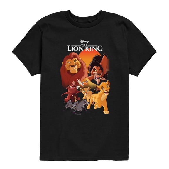 Disney - Lion King Poster - Youth Short Sleeve Graphic T-Shirt