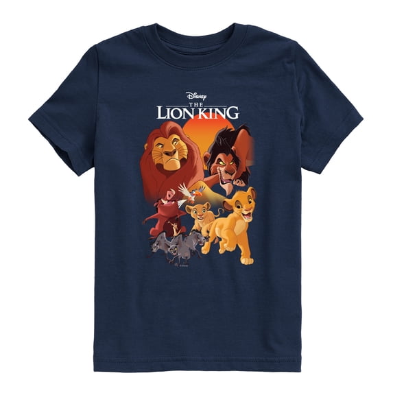 Disney - Lion King Poster - Youth Short Sleeve Graphic T-Shirt