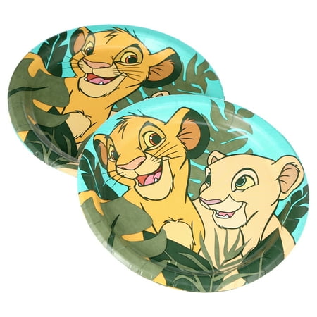 Disney Lion King Round Dinner Plates - 8 Pcs