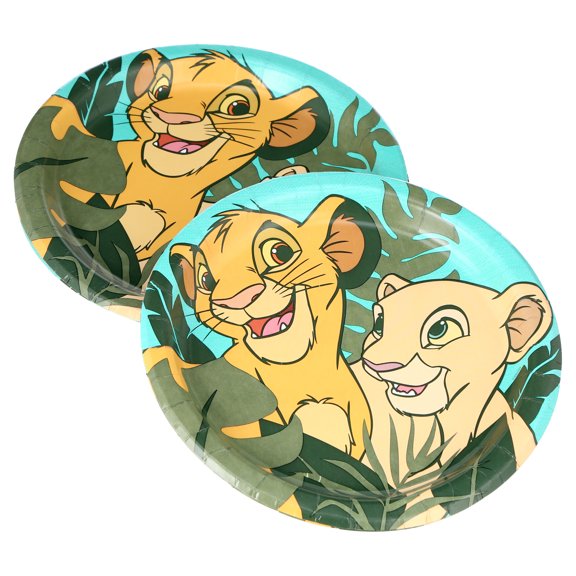 Disney Lion King Round Dinner Plates - 8 Pcs