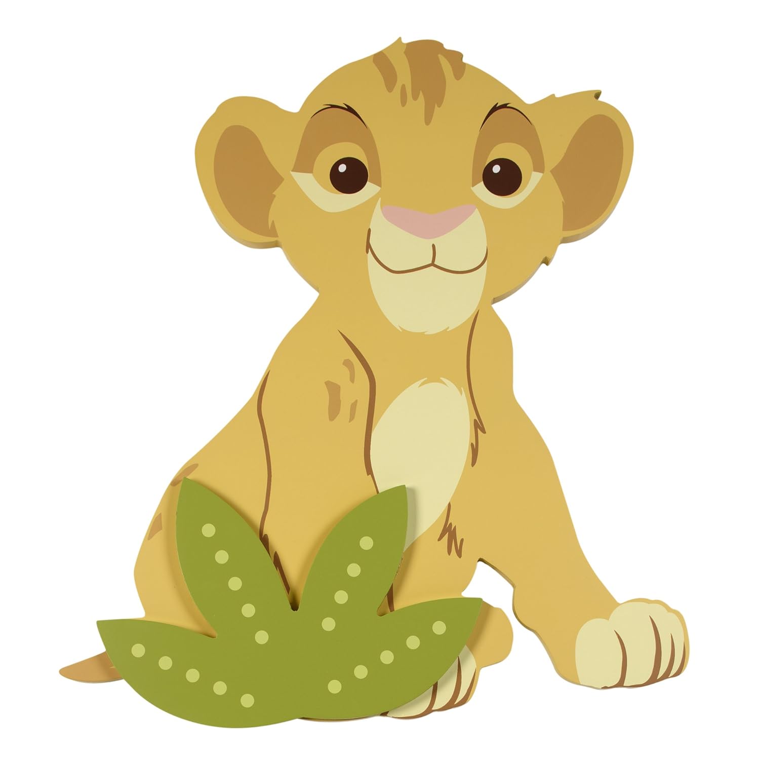 Disney Lion King Shaped Wall Art, Yellow - Walmart.com