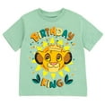 thumbnail image 1 of Disney Lion King Simba Birthday Metallic Print T-Shirt Toddler to Big Kid, 1 of 5