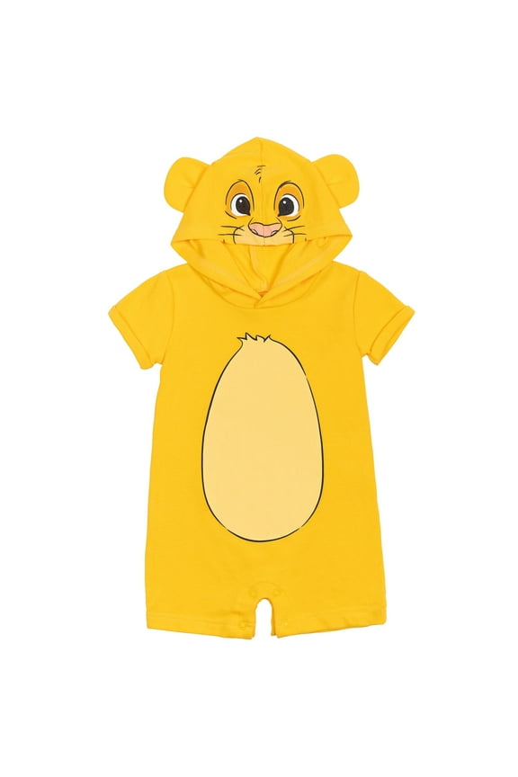 Lion King Simba Cosplay Romper Newborn to Toddler
