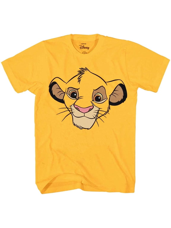 Disney Lion King Simba Face Big Smile T-Shirt
