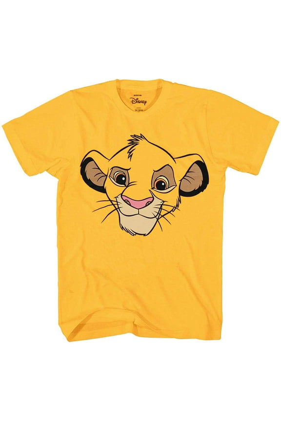 Disney Lion King Simba Face Big Smile T-Shirt
